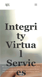 Mobile Screenshot of integrityvirtualservices.com
