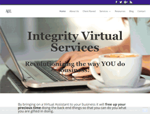 Tablet Screenshot of integrityvirtualservices.com